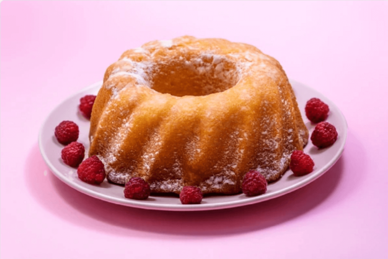 Golden-brown Bundt cake on a cooling rack, symbolizing tradition and community